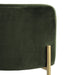 Leon Kitchen Stool - Moss Velvet