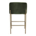 Leon Kitchen Stool - Moss Velvet