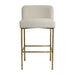 Leon Kitchen Stool - Speckle Ecru