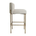 Leon Kitchen Stool - Speckle Ecru