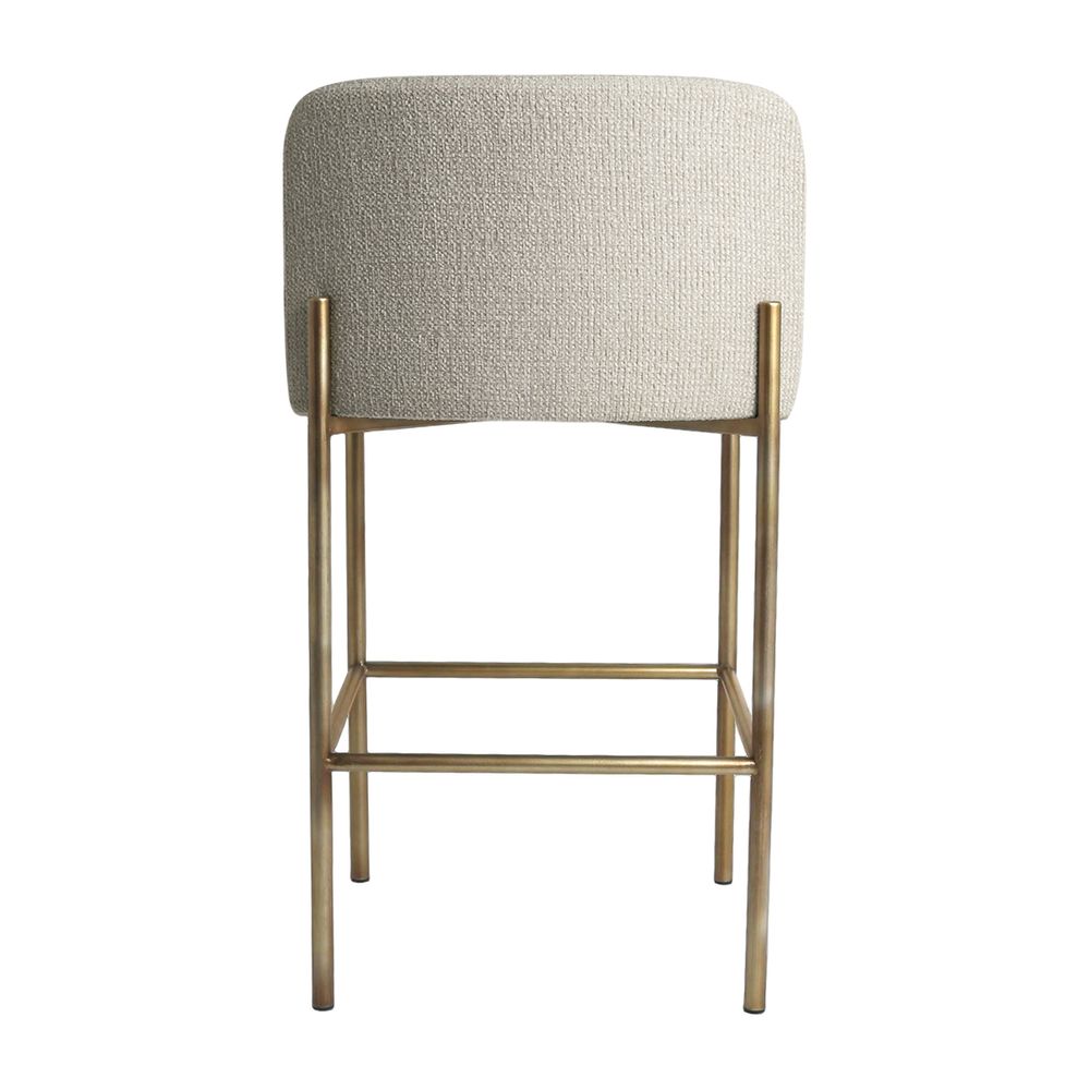 Leon Kitchen Stool - Speckle Ecru