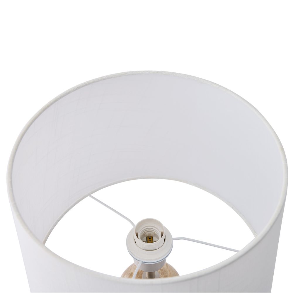Westmont Marble Table Lamp - Moscato Beige