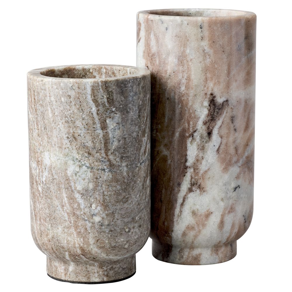 Aries Marble Vase - Large Natural