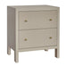 Ariana 67x76cm Bedside Table - Beige