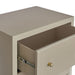 Ariana 67x76cm Bedside Table - Beige