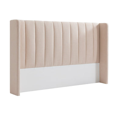 Central Park King Bedhead - Fawn Linen