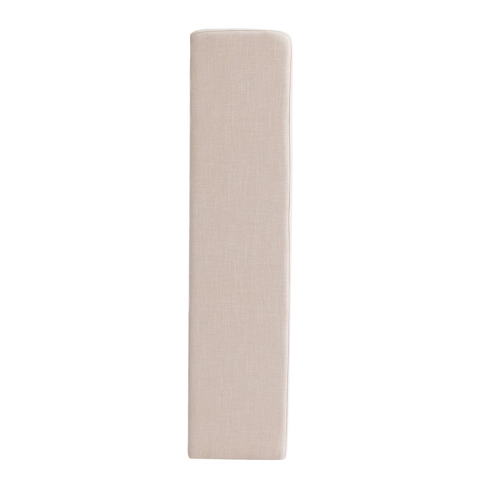 Central Park King Bedhead - Fawn Linen