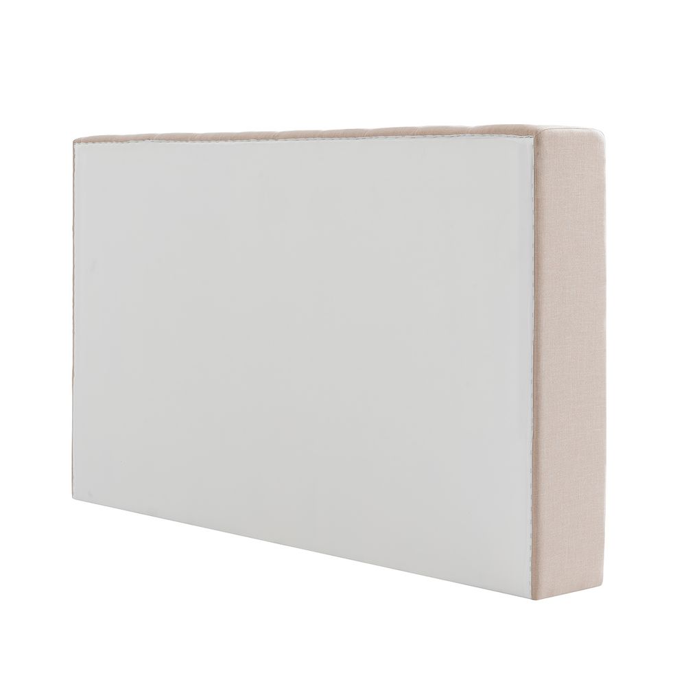 Central Park King Bedhead - Fawn Linen