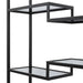 Mistique Glass Shelving Unit - Black