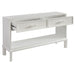 Jill Console Table - White