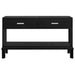 Jill Console Table - Black