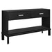 Jill Console Table - Black
