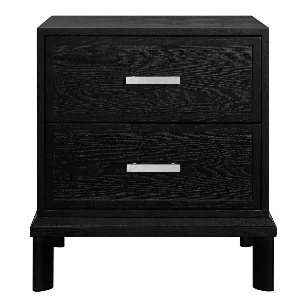 Jill Bedside Table - Black