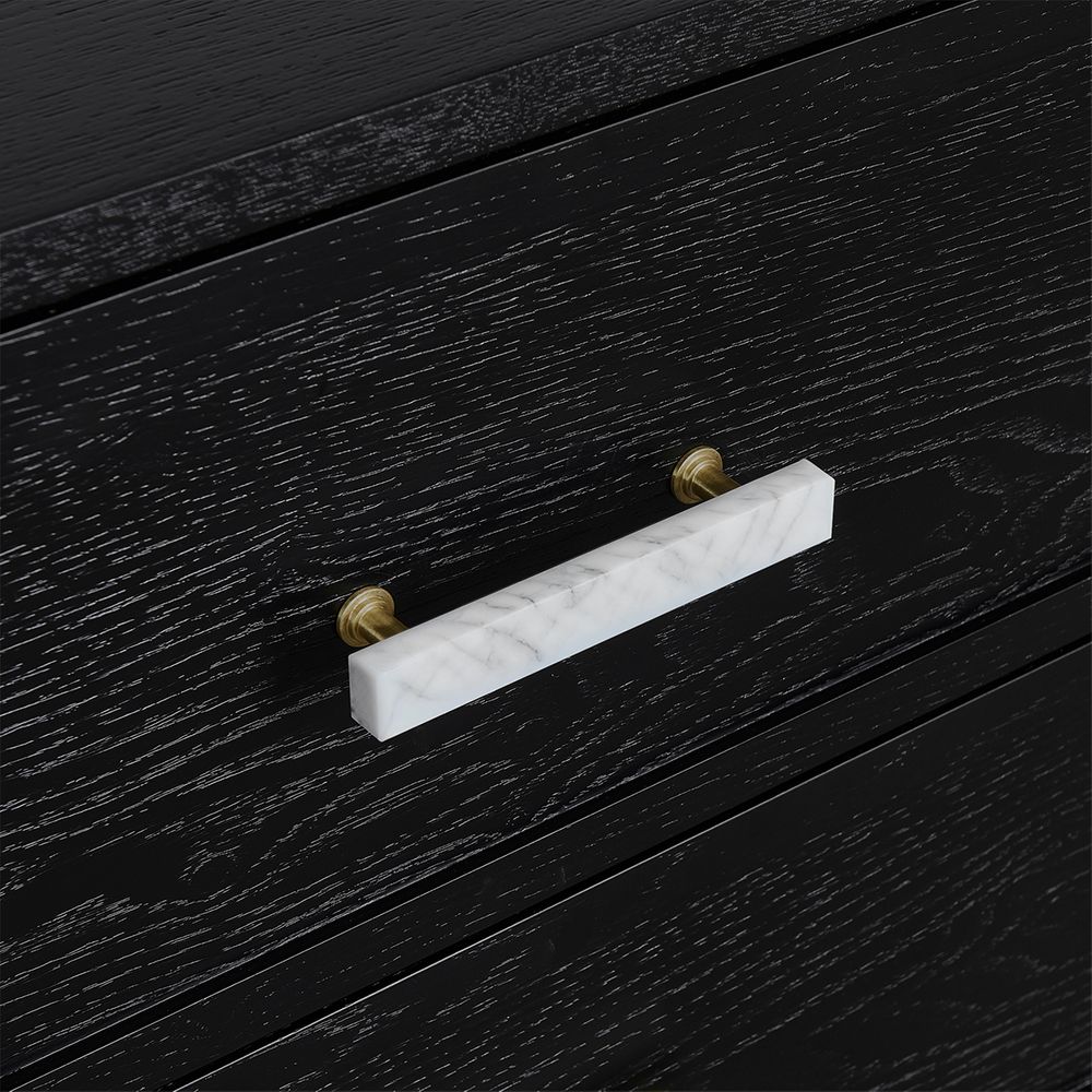Jill Bedside Table - Black