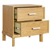 Jill Bedside Table - Oak