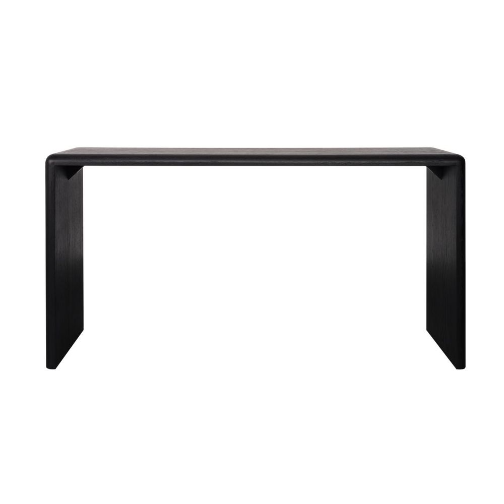 Radcliff Oak Console Table - Black