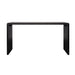 Radcliff Oak Console Table - Black