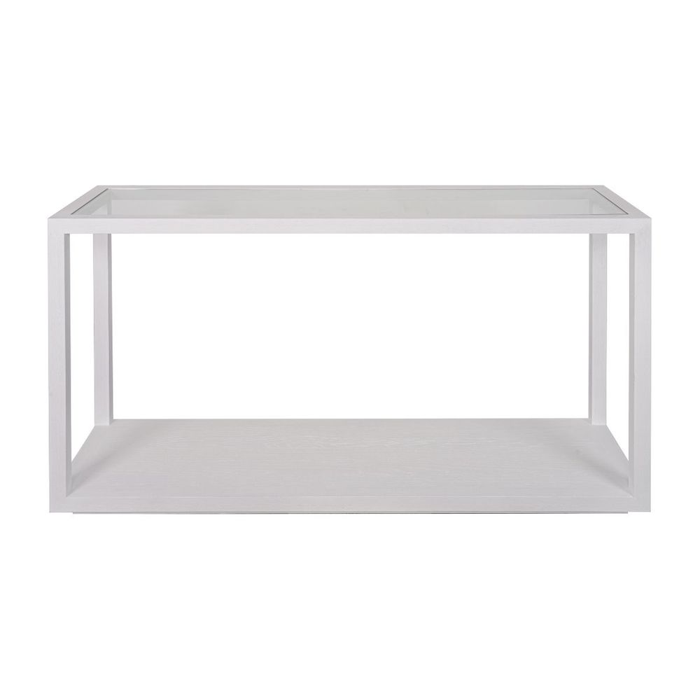 Sadie Oak Console Table - White