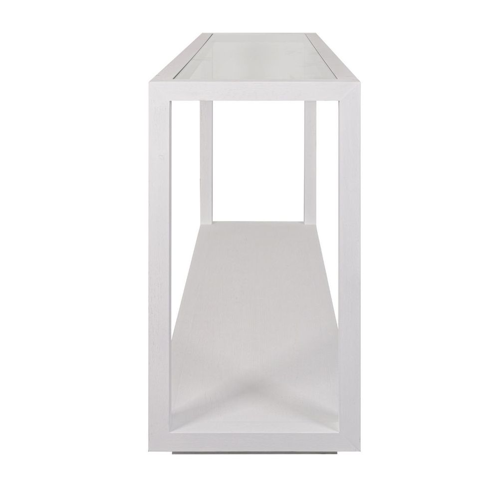 Sadie Oak Console Table - White