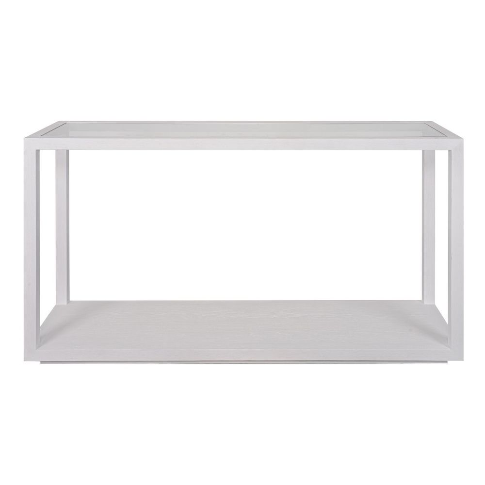 Sadie Oak Console Table - White