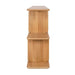 Tudor Oak Shelving Unit - 2 Tier Natural
