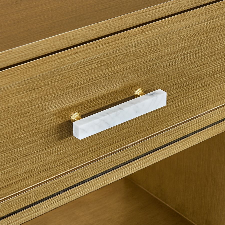Jill Console Table - Antique Gold