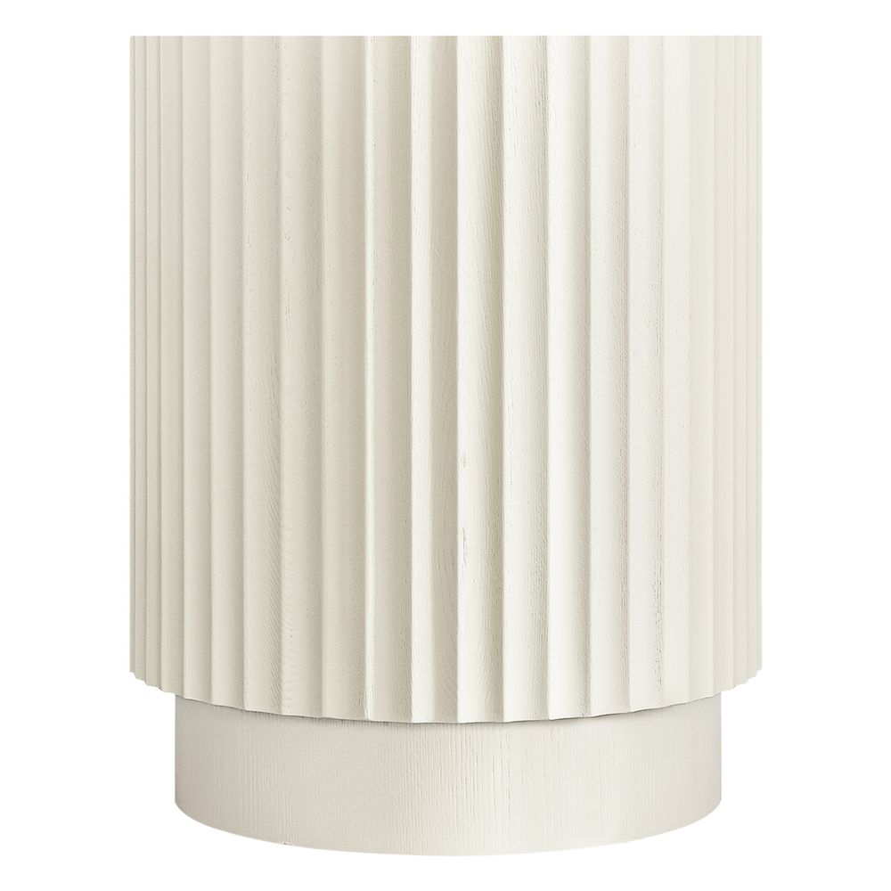 Avery Side Table - Ivory