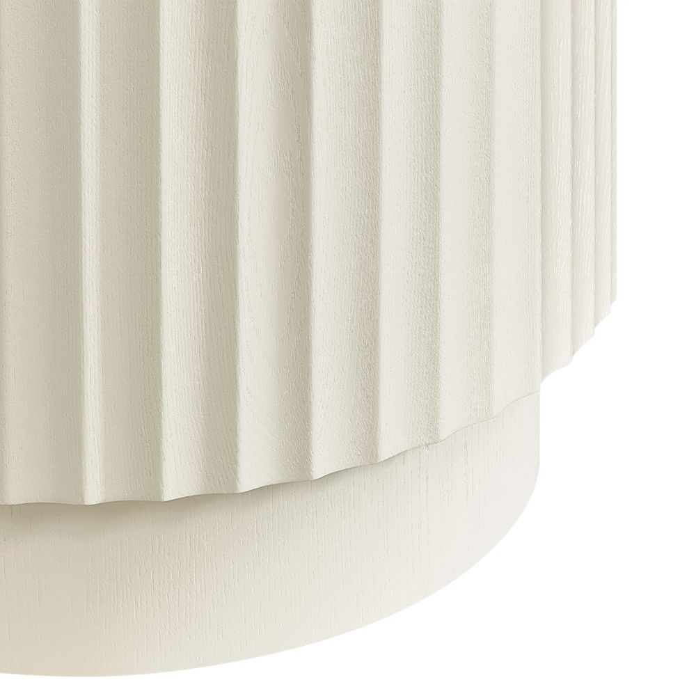 Avery Side Table - Ivory