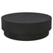 Avery Round Coffee Table - Black