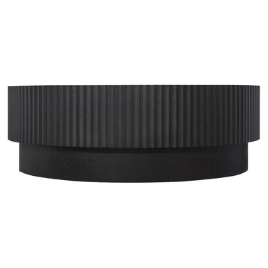 Avery Round Coffee Table - Black