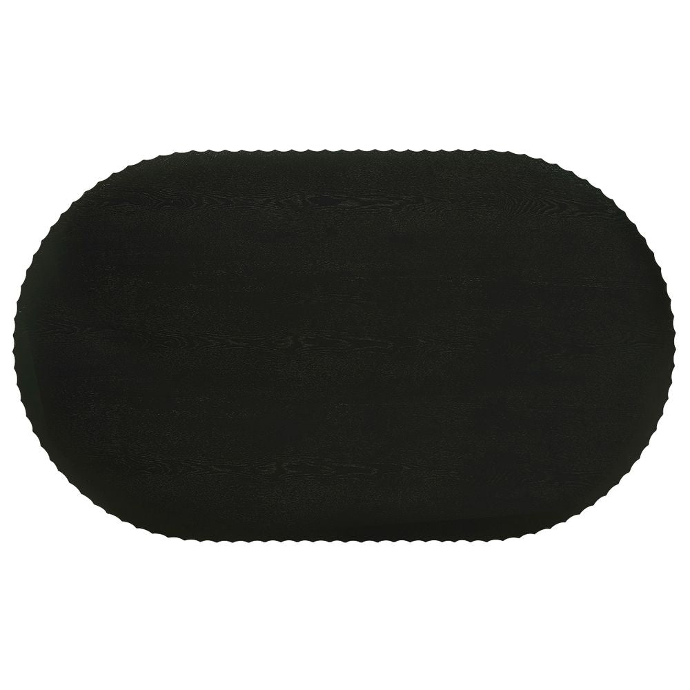 Avery Oval Coffee Table - Black