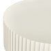 Avery Oval Coffee Table - Ivory