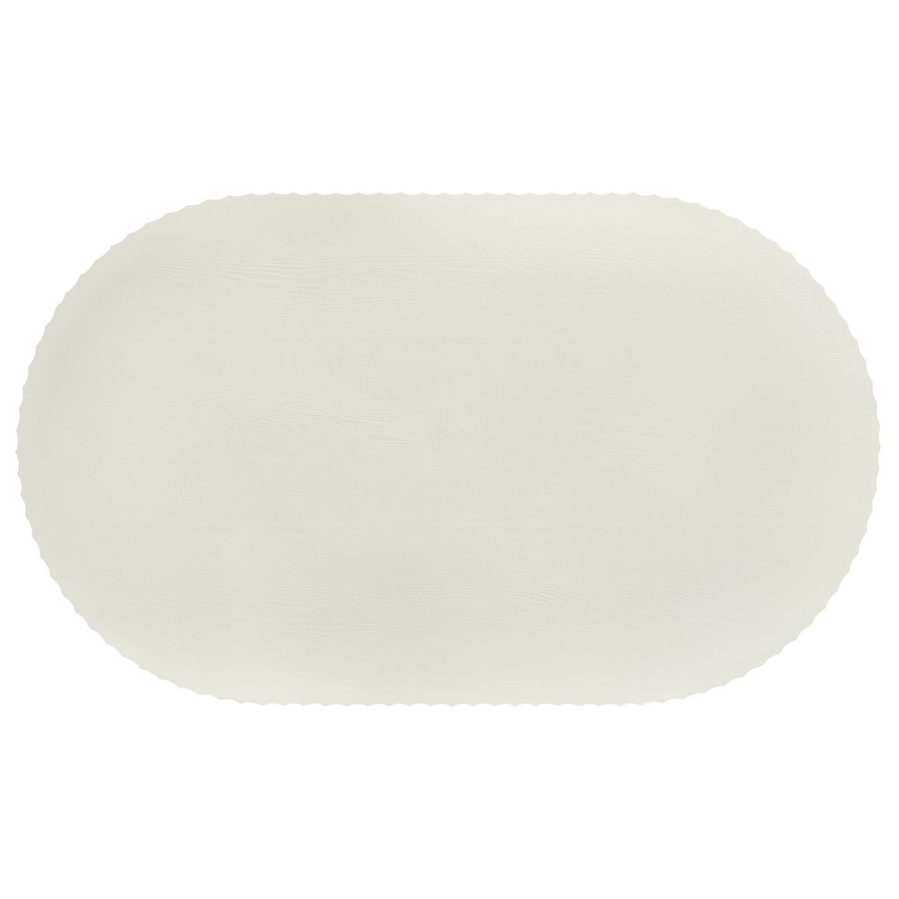 Avery Oval Coffee Table - Ivory