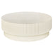 Avery Round Coffee Table - Ivory