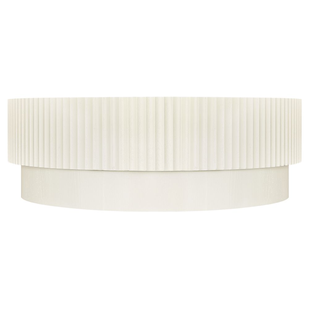 Avery Round Coffee Table - Ivory