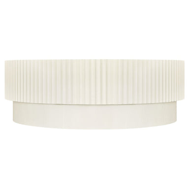 Avery Round Coffee Table - Ivory