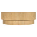 Avery Round Coffee Table - Natural Oak