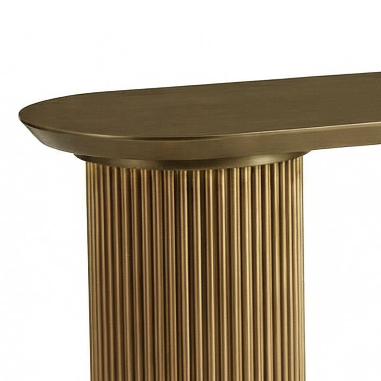 Nomad 160cm Console Table - Gold