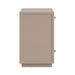 Logan Bedside Table - Taupe