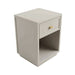 Logan 40x60cm Bedside Table - Grey