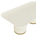 Eli Rectangular Dining Table - 2.4m Ivory