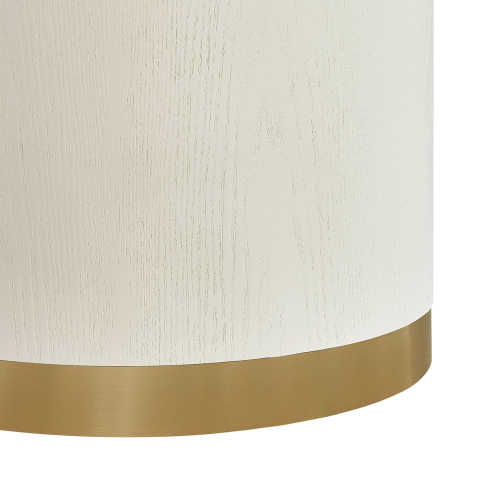 Eli Rectangular Dining Table - 2.4m Ivory