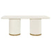 Eli Rectangular Dining Table - 2m Ivory