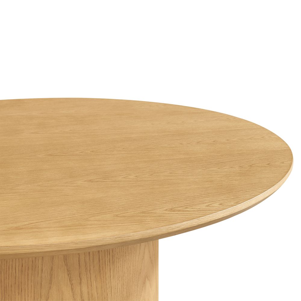 Eli Round Dining Table - 1.2m Oak
