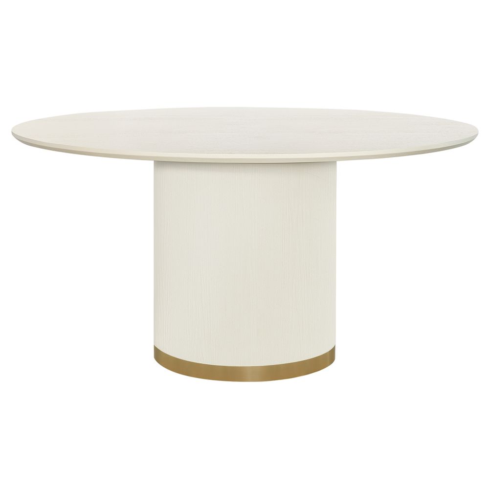 Eli Round Dining Table - 1.5m Ivory