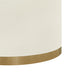 Eli Round Dining Table - 1.2m Ivory