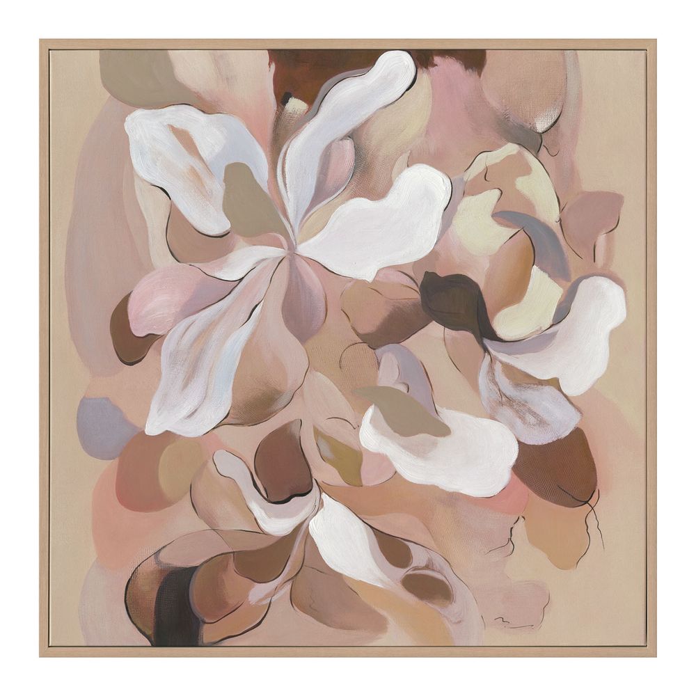 Wild Blush Series I Canvas Painting