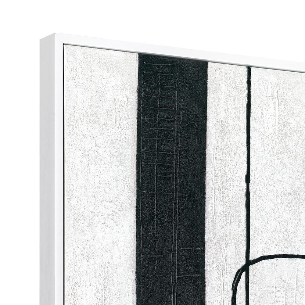 Dark Geometry Series II Canvas Painting