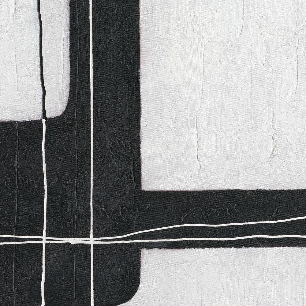 Dark Geometry Series I Canvas Painting