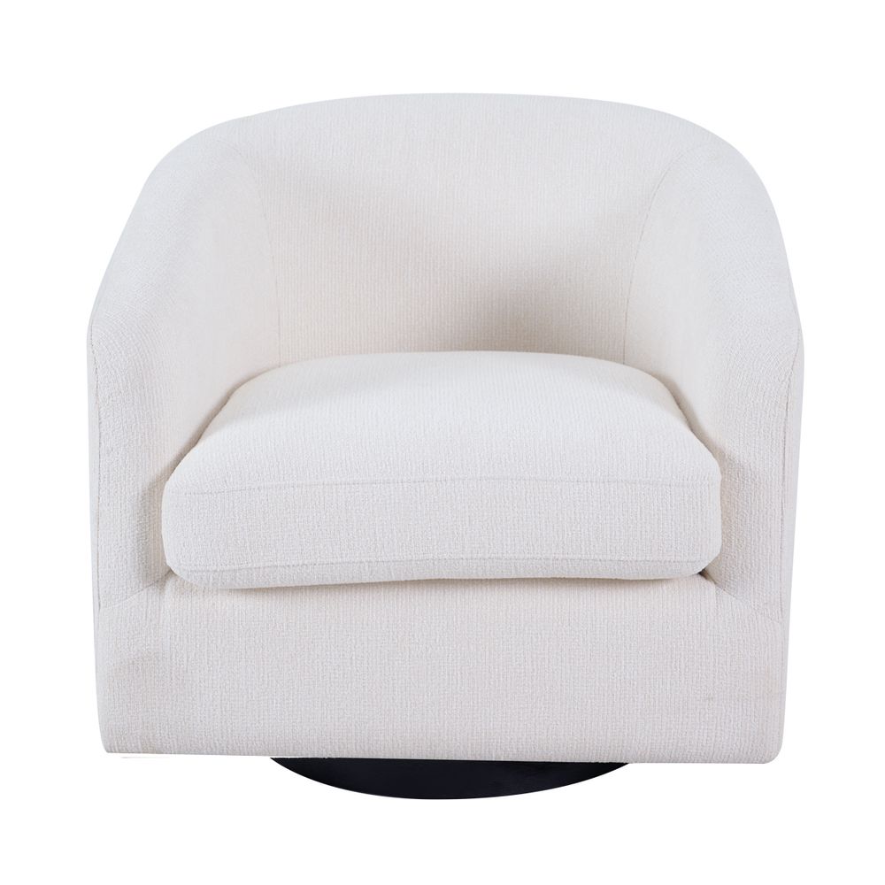 Bellevue Swivel Arm Chair - Ecru